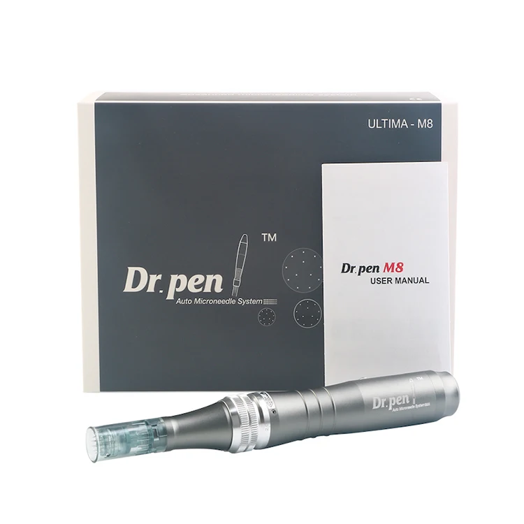 

High Efficiency Skin Care Tool Derma Rolling System Micro-needling Pen Rechargeable with 10pcs 16Pin Cartridges