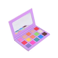 

Box Pan Vegan Cardboard Matte High Label No Logo Manufacturer Makeup Oem 2018 Pigment Custom Private Label Eyeshadow Palette