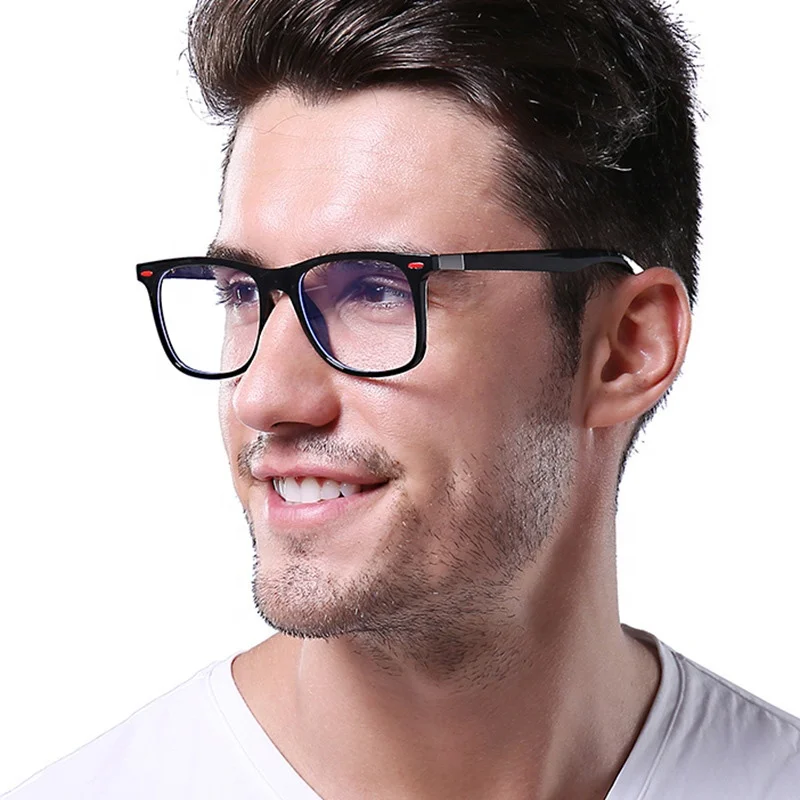

Amazon top seller trending wholesale prices lightweight mens TR90 optical frames blue light blocking computer glasses