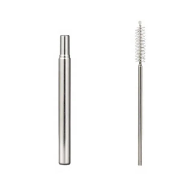 

Drinking Stainless Steel Straws with brush reusable Stainless Steel Metal Straws, Customized
