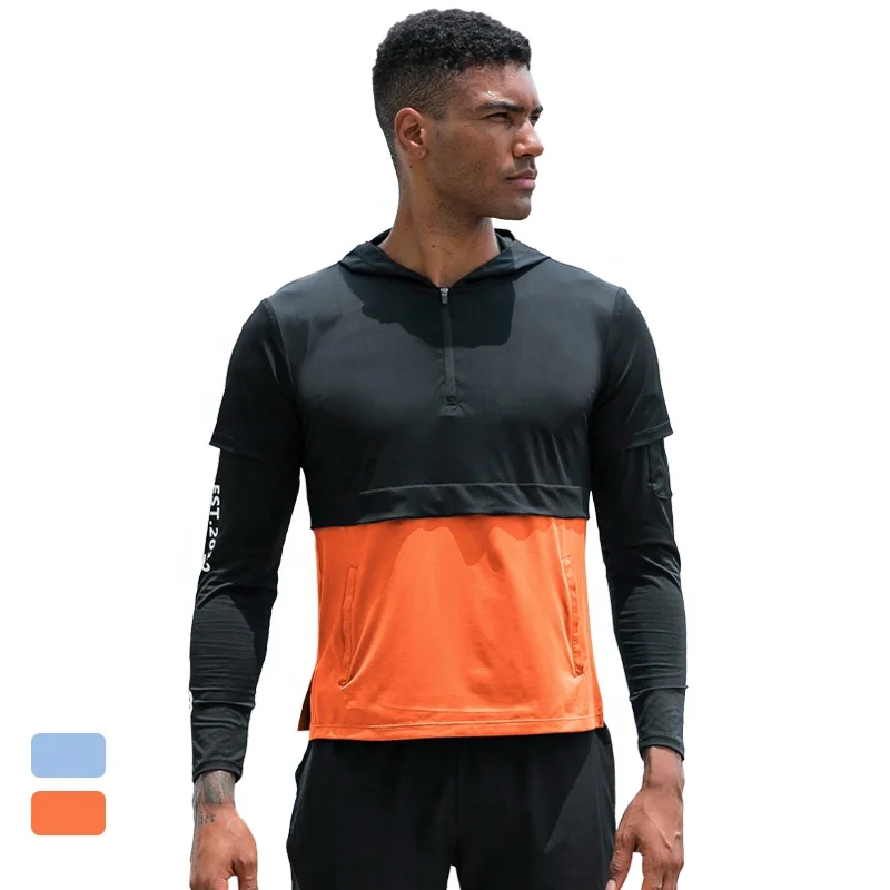 

Custom casual fitness gym polyester spandex hip hop private lablel print men running t shirt, Customized color