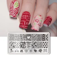 

BORN PRETTY Hot Selling Stamping Plate Nail Art Stamp Plate