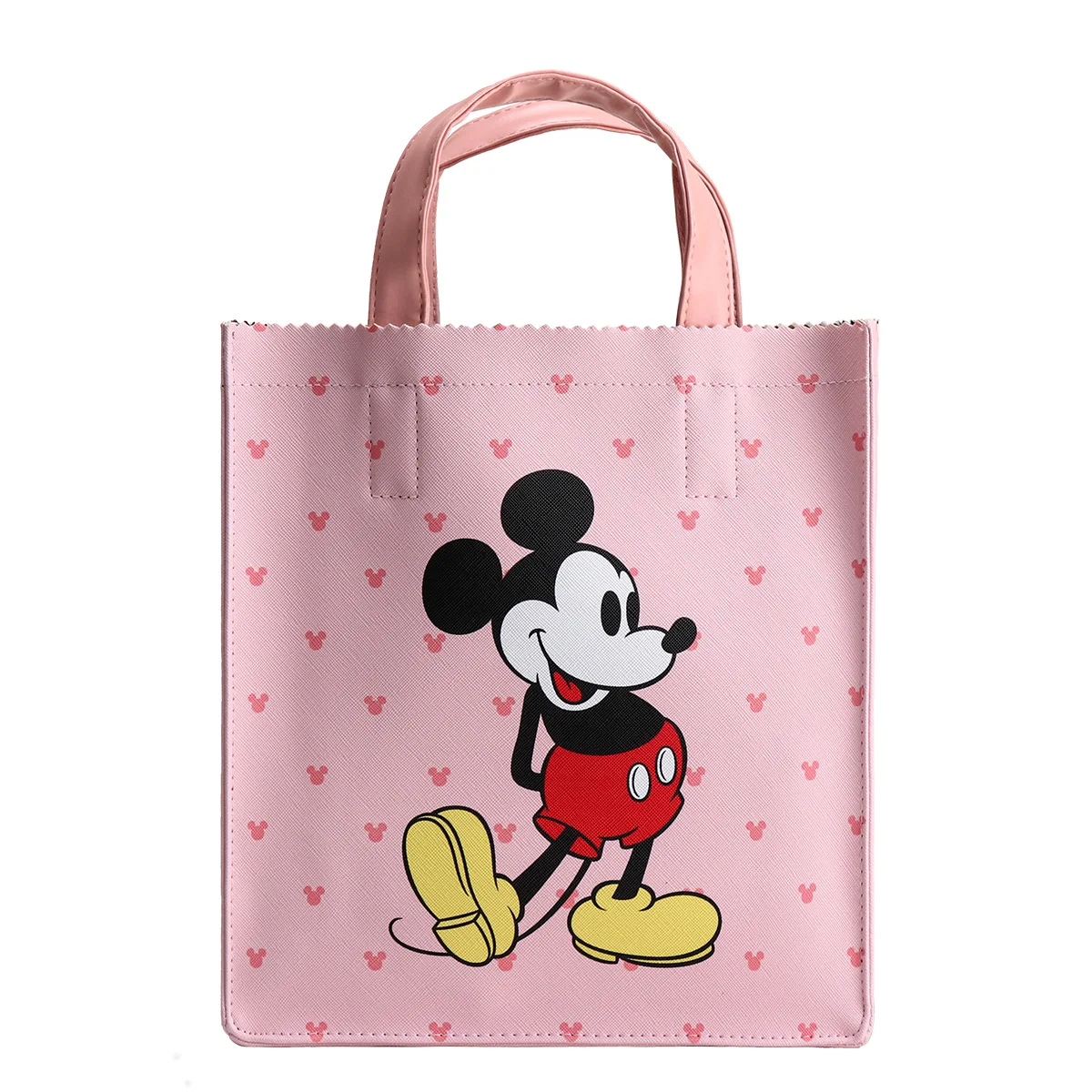 

2021 New Disney Mickey Handbag with Open and Fashionable Large Capacity Handbags Ladies
