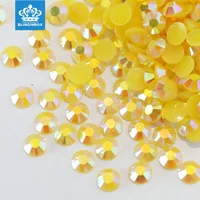 

Factory Wholesale Price Over 50 Colors Full Size Flatback Non Hot Fix Crystals Resin Nail Art Rhinestones for Bra Pads