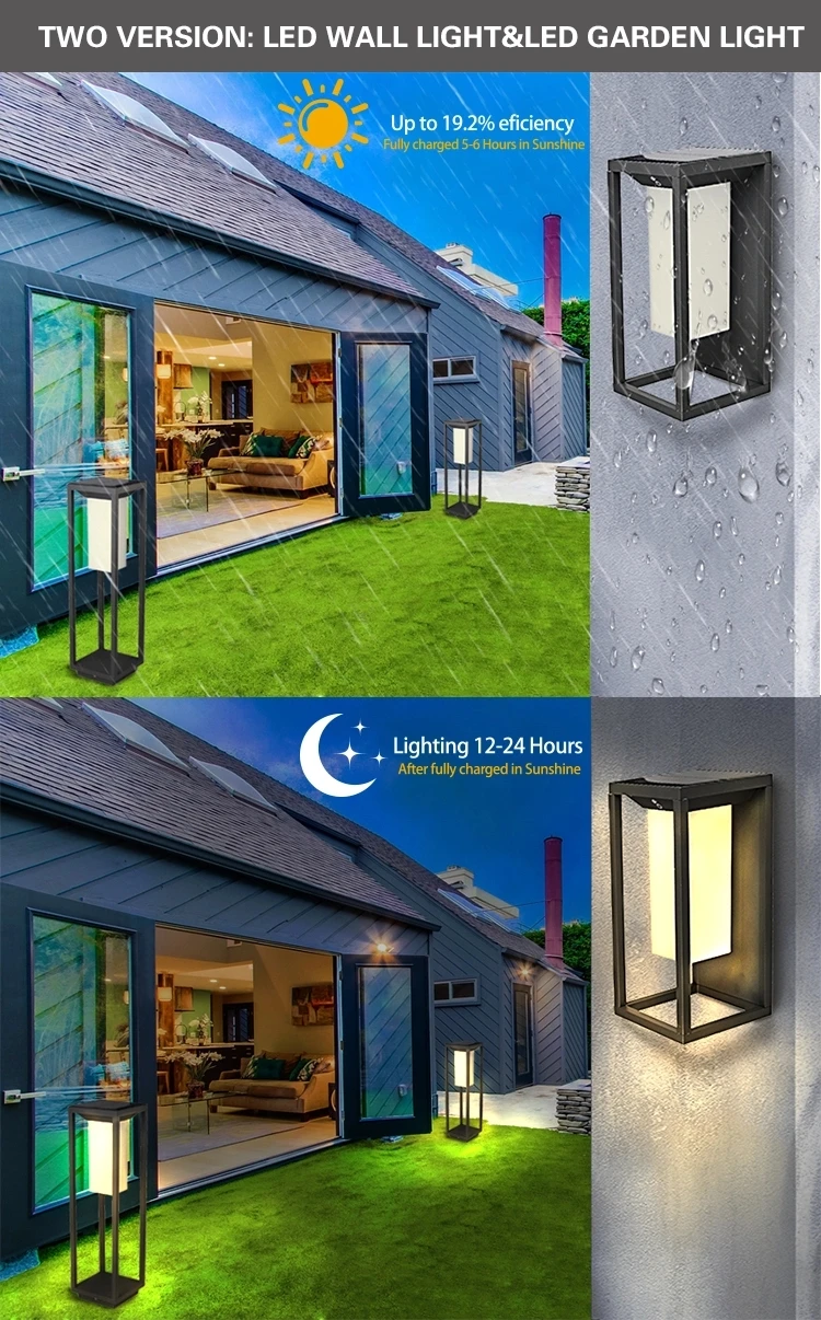Waterproof Outdoor Bollard Lighting High quality high lumen garden aluminum waterproof outdoor ip65 10watt led lawn lights