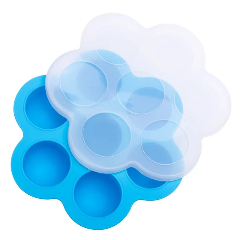 

Home kitchen seven-hole food supplement box steamed egg box ice tray baking mold