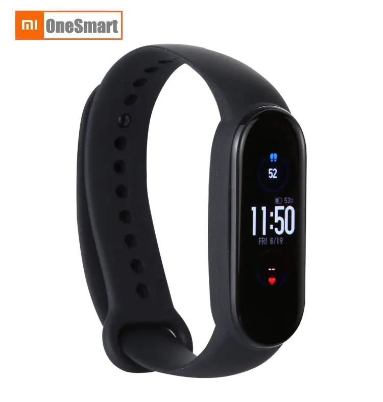 

Global version Original Xiaomi mi band 5 smart bracelet sport fitness tracker miband 5 smart watch wristband, Black