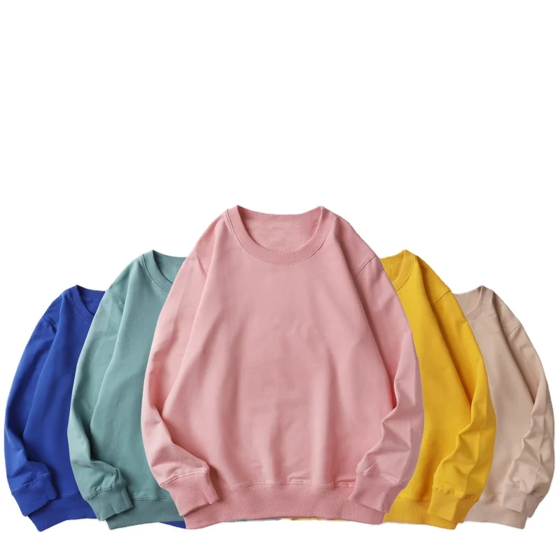 

Hot Selling Wholesale Factory Price Fashion Streetwear Women Sweats Plain Sweat Shirts