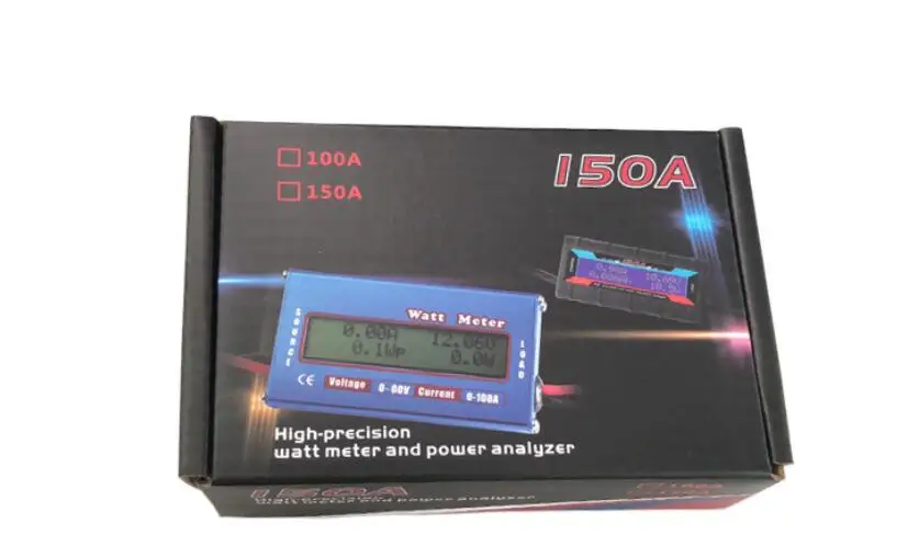 150A 4.8V-60V LCD Watt mètre testeur de tension analyseur de puissance 100A