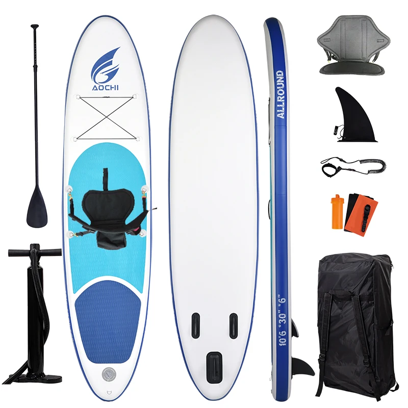 

320cm/10'6ft 2021 Whosales Sup inflatable foil board Stand Up Paddle Board Water Sports seat paddle surf kiteboarding