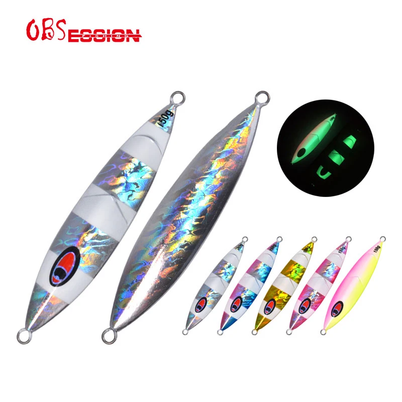 

Jig 9# Luminous Bubble 80g 120g 150g 200g 250g Slow Fall Jigs Metal Sinking Jig Vertical Saltwater Metal Fishing Lures, 4 color or oem color