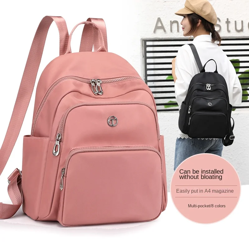 

2024 Hot selling casual fashion Waterproof small backpack ladies casual sports backpacks women's backpacks