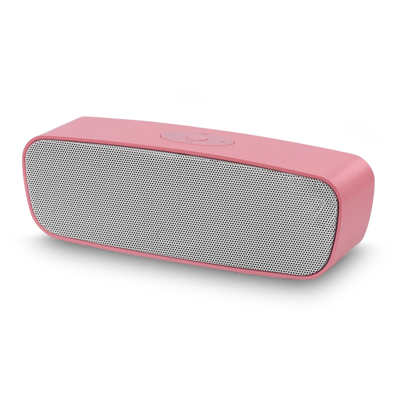 

Fantastic Tone 1200mah cell quality 6 hours playing time wireless blue tooth speaker, Black pink