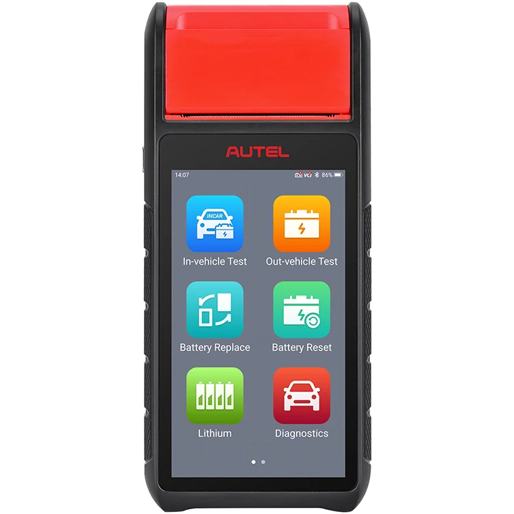 

2023 new autel BT608E BT600 obd2 battery tester analyzer auto diagnosis load bacteria automobile diagnostic tools for all cars