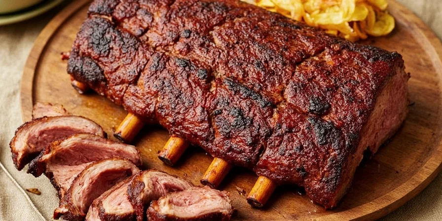 Cumin and lime ribs on a grill