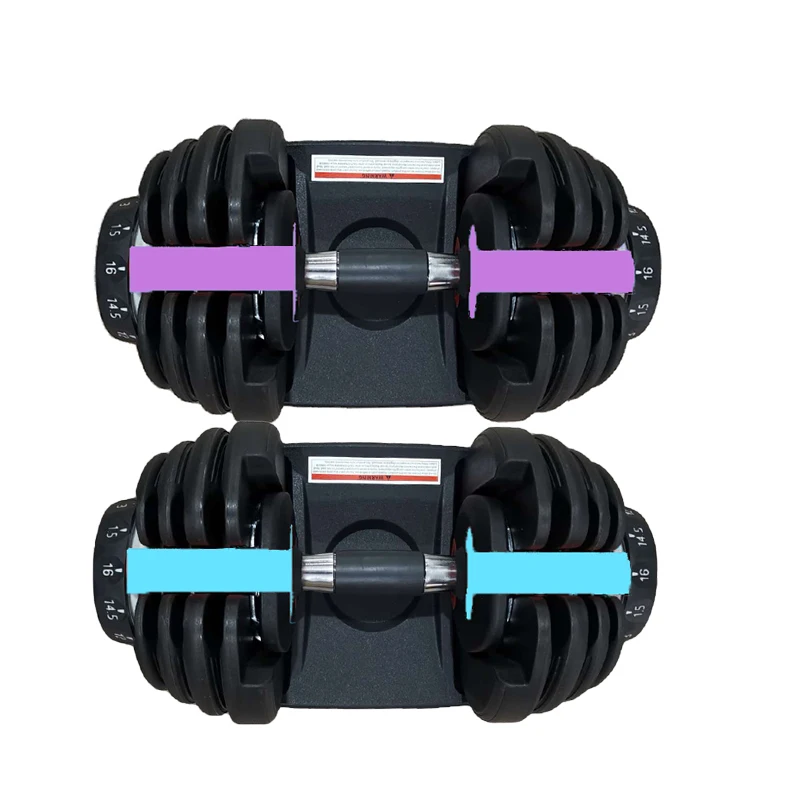 

Adjustable Dumbbells Weights Lifting gym equipment dumbbell set