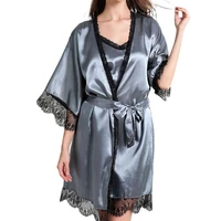 

Lady night gown sexy,silk robe women,pajamas women