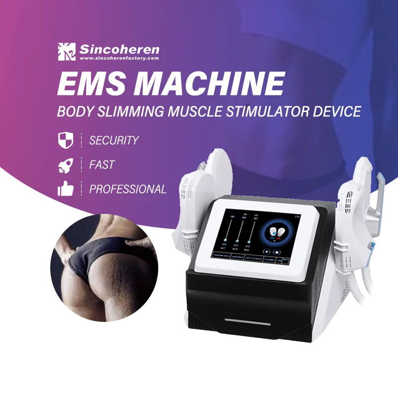 

High End Portable Ems Body Contouring Sincosculpt Slimming Machine Electromagnetic