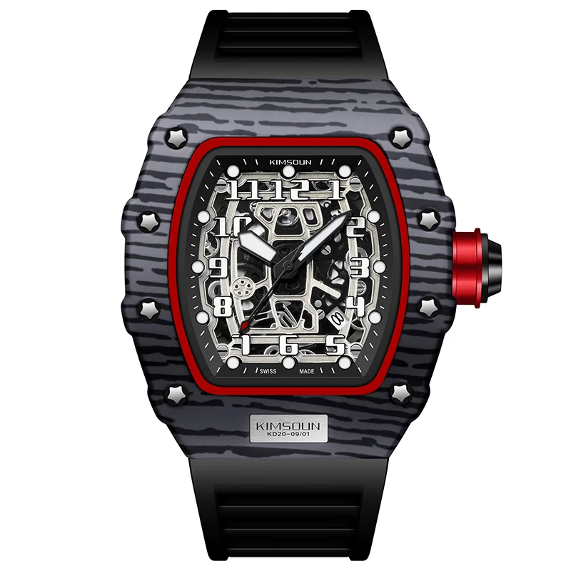 

2021 Men's silicone Strap Quartz Watch Fashion Trend Military Luminous Army Clock Luxury Leisure Relogio Montre Femme Wrist, Multi colors