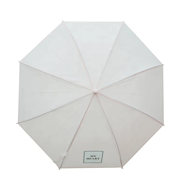 Latest desirable Solid color umbrella white umbrella custom