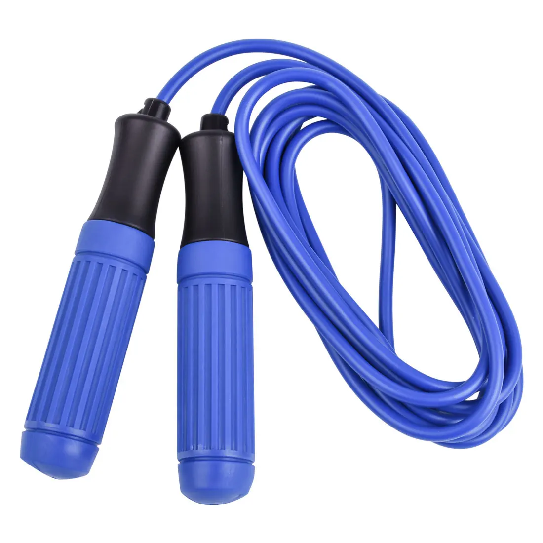 

Factory Sale PVC Jump Rope Adjustable Weight Jump Ropes Foam Roller Resistance Bands Set White Jump Rope, Blue