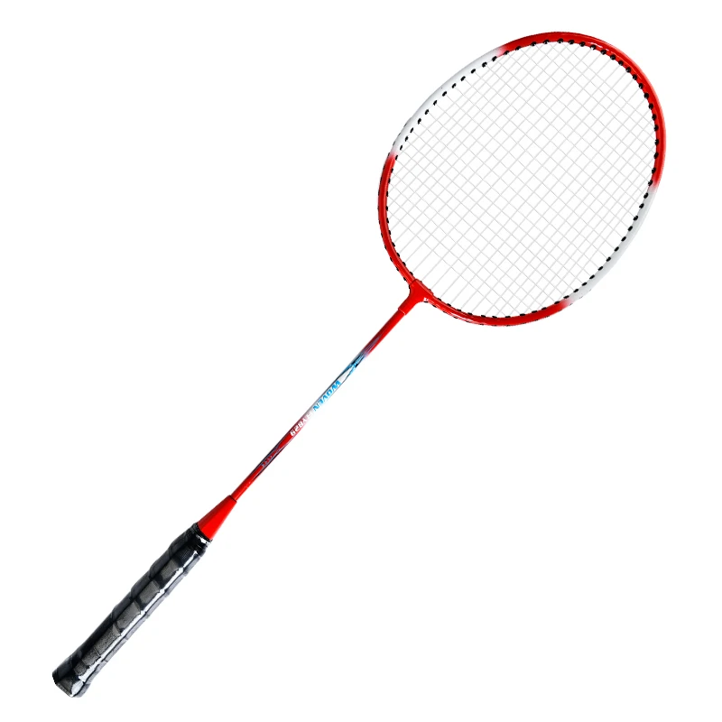 

Factory direct wholesale model WOVEN FLY 829 low price cheap iron badminton racket