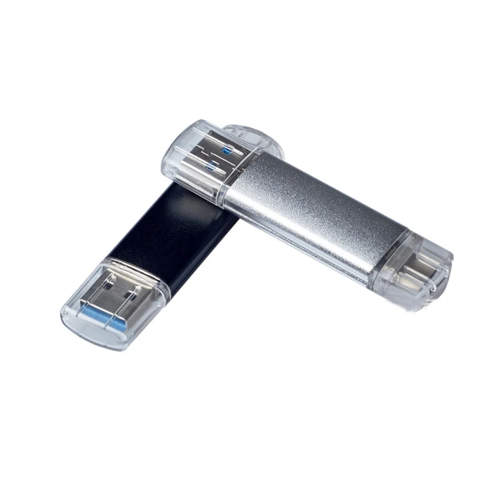 Hot sale 2 in 1 OTG USB Flash Drive Type C 128GB 64GB 32GB 16GB USB Stick 3.0 Pendrive for Type-C Device - ANKUX.COM