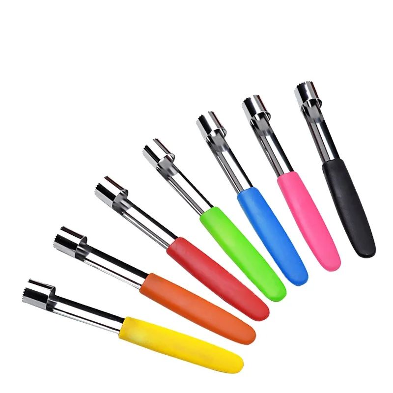 

Fruit Core Seed Remover Pepper Remove Pit Kitchen Tool Gadget Stoner Easy Corer Pitter Pear Bell Twist, As photo