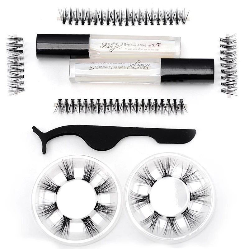 

Free Sample Segmented Eyelash Kit Eyelash Ribbon Diy Lash Pre Cut Diy Lash Segmented Eyelash