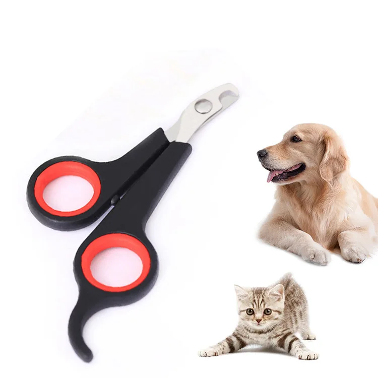 

Pet Nail Grooming Tools Soft Handle Stainless Steel Safety Cat Dog Pet Nail Pet Nail Clipper