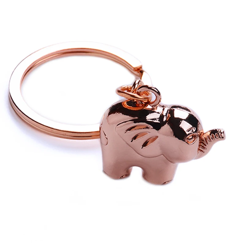 

Promotional Gift Wholesale 3D Custom Keychains Metal Globe Elephant Keychain Cute Animal Shape Key Chain