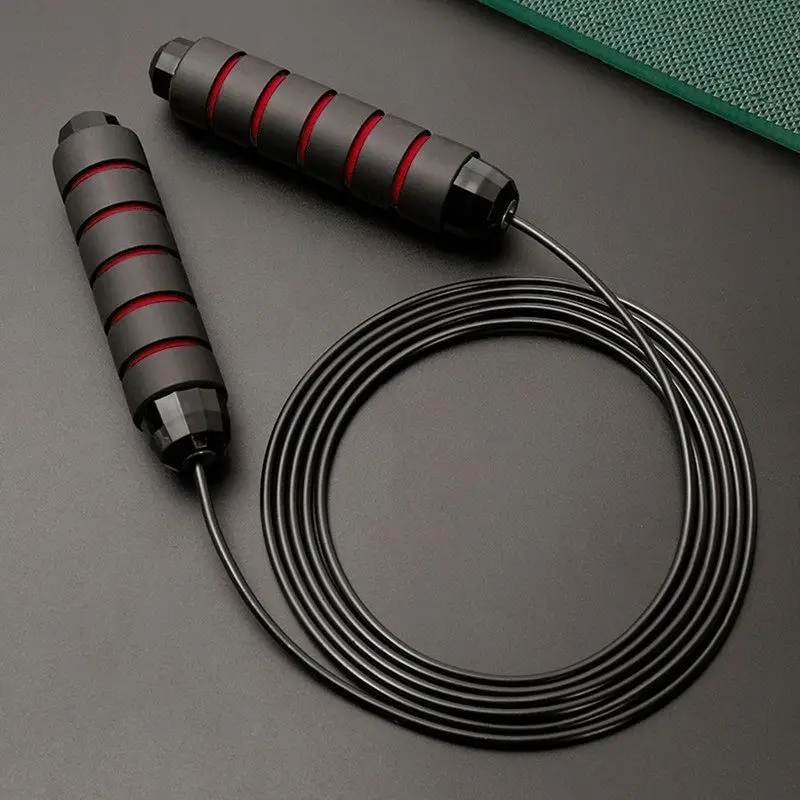 Crossfit Men Women Kids Gym Workout Equipment Steel Wire Bearing Adjustable Fitness Speed Jump Rope Skipping Rope