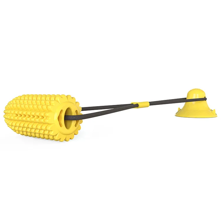 

Pet Supplies Toys Natural Safety Toys Pet Dog Toys Double Suction Cup Corn Molar Stick