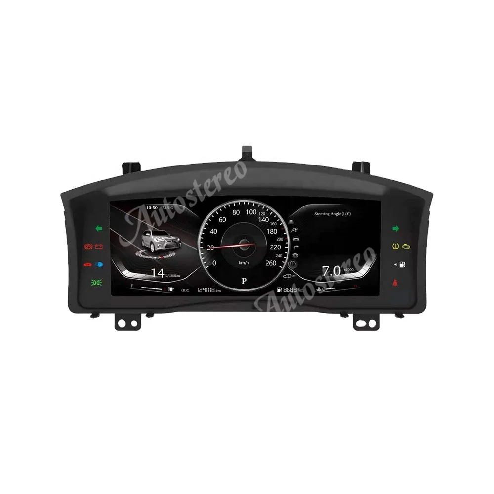 

Car LCD Virtual Cockpit Digital Cluster For Lexus LX570 2007-2015 Car Multimedia Player Dashboard Speed Meter Screen Accessories