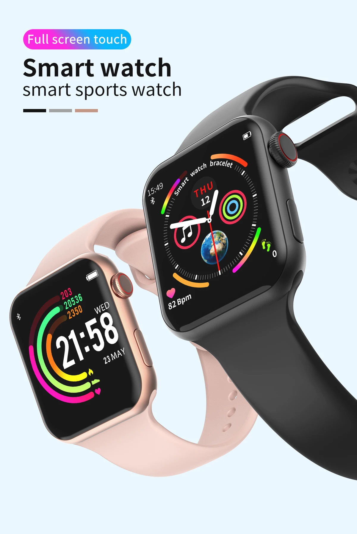 5 features of Smart Watches.1.Battery life.At present, the vast majority of smart watches on the market last within 4 days, and most customers are satisfied with the battery life of more than 7 days..