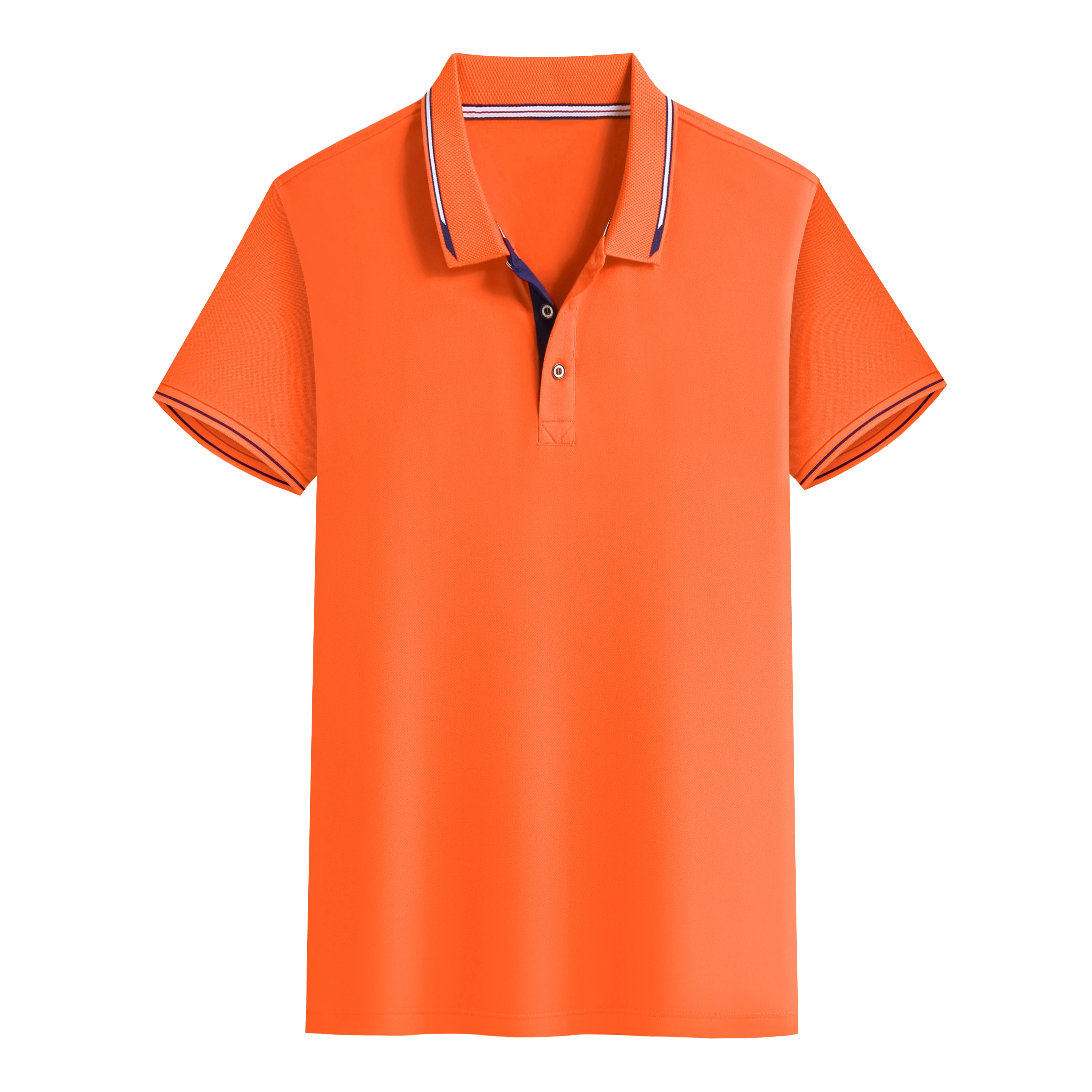 

Classic Comfortable Fit Short Sleeve Solid Soft Polo Shirt for Men