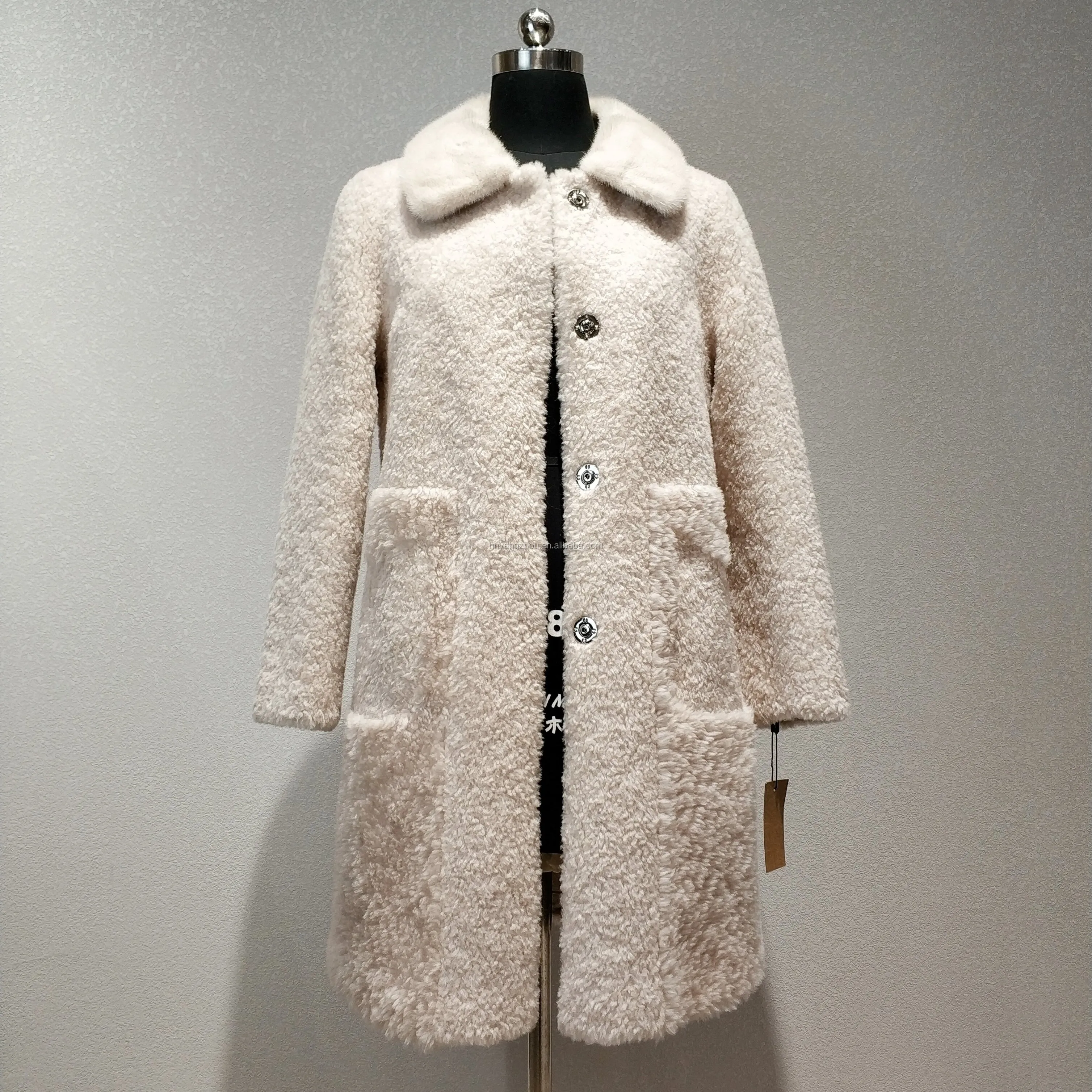 women's plus size sheepskin coats