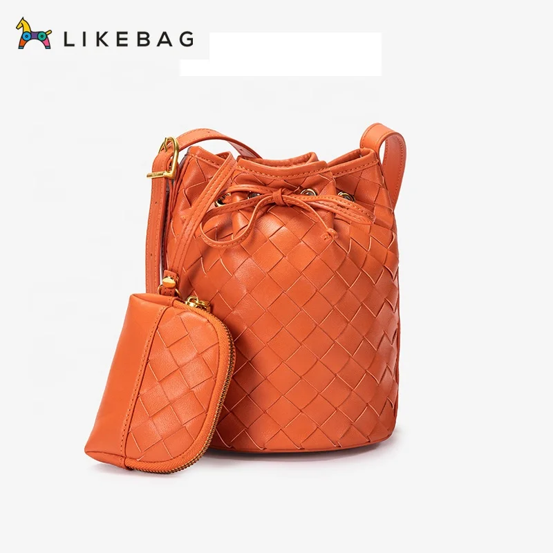 

LIKEBAG's new hot-selling fashion casual messenger bag hand-woven for office workers to go shopping