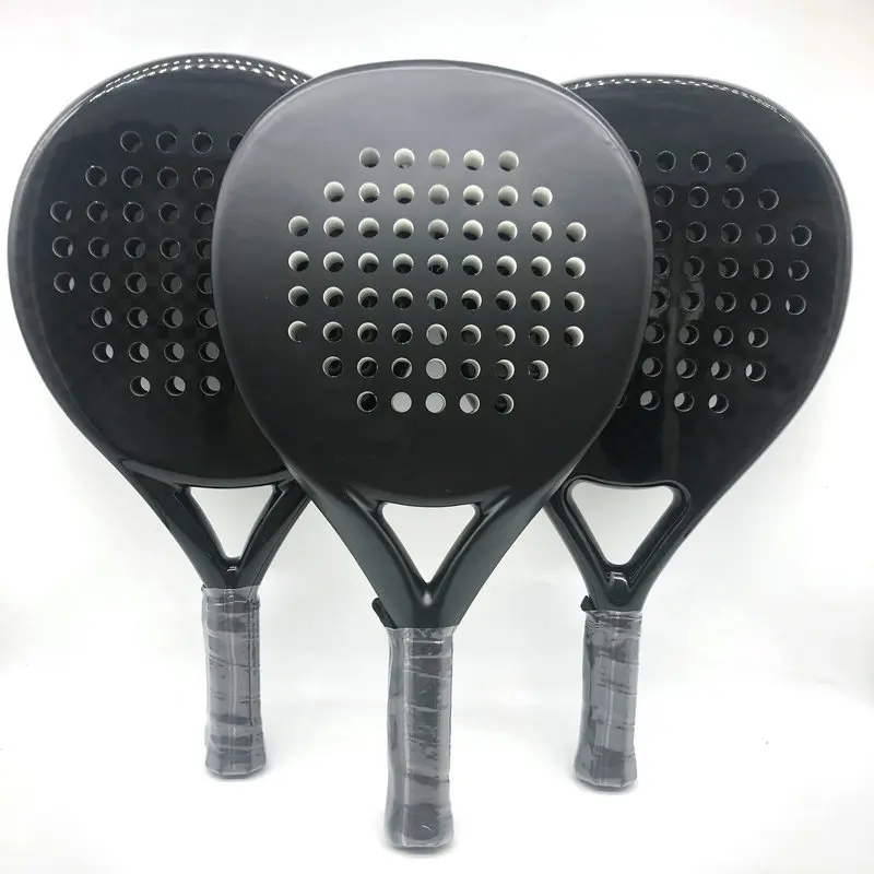 

Multi Material Durable Professional carbon Tear Shape Padel Racket Paddle Tennis Rackets, Customized color