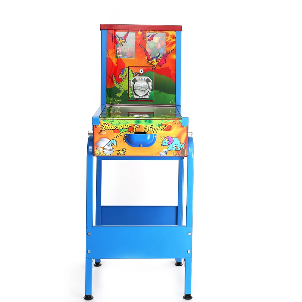 

Children Professional Coin Operated Pinball machine Equipped With Two Wheels