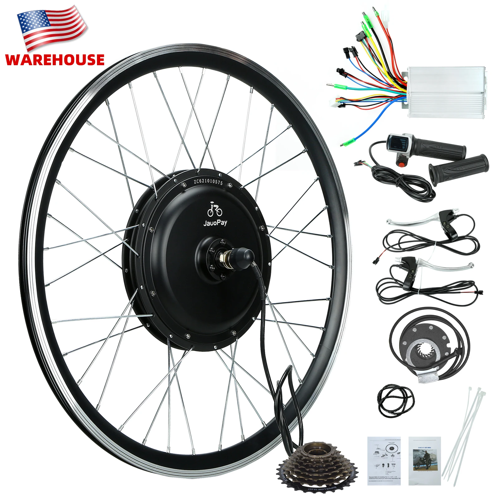 

USA warehouse 4 wheel bike kit top 5 60v electric bicycle kits