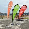 Durable Outdoor Cheap Street Walking Custom Street Advertising Backpack Flag