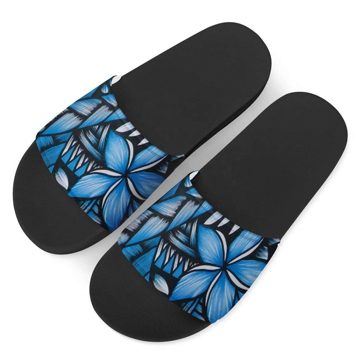 

Polynesian Samoan Style Slippers For Men And Women Printing Fashion Beach Shoes Indoor Home One Piece Open-Toe Style Sandals