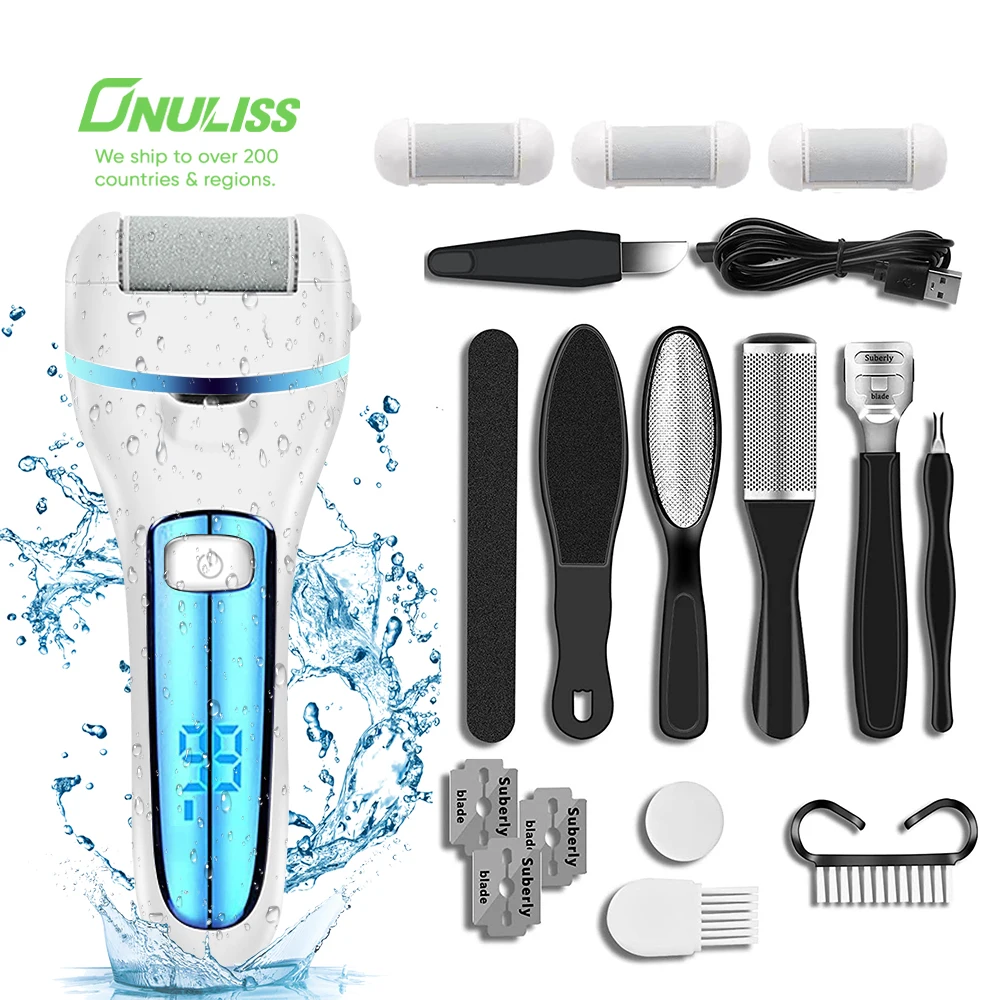 

Waterproof Pedicure kit 2021 Trending Products Foot Drill Callus Remover Electronic Callus Shaver Electric Foot Callus Remover