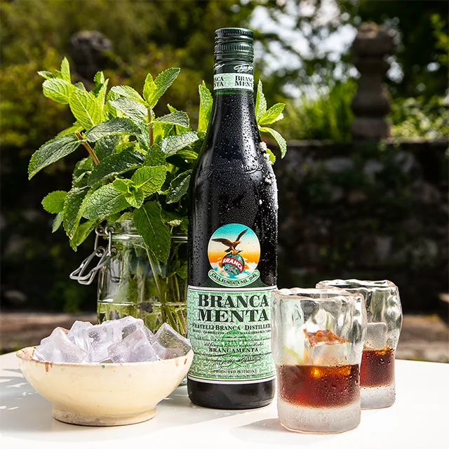 
Italian Bitter Mint Liqueur 100 cl 28% Brancamenta 