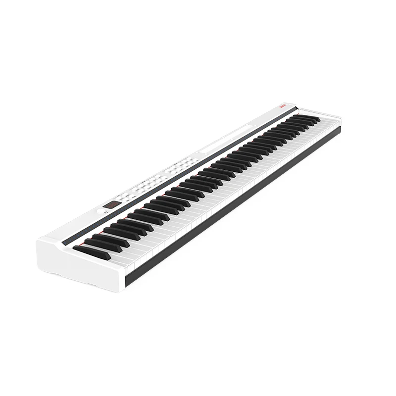 
2020 New high quality professional portable white 88 key piano usb MIDI digital Controller keyboard electronic piano 