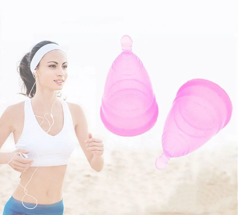 

Copas Menstruales Menstrual Cup Pads Reusable, Pink/white/blue/purple