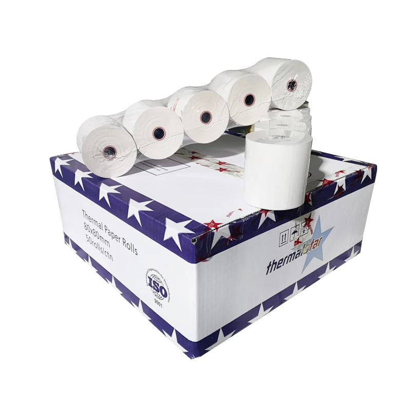 

Second day delivery premium quality pos paper receipt rolls 77x30 mm thermal paper rolls