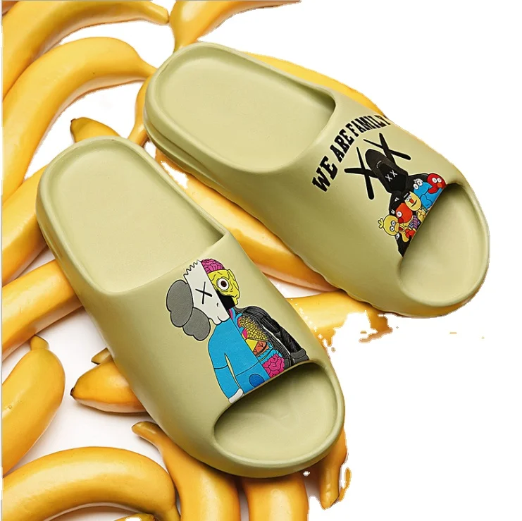 

Original High Quality Slippers Brand Logo Custom Women Yeezy Slipper Kids Yeezy Shoes Men Yeezy Slide, Custpmized color