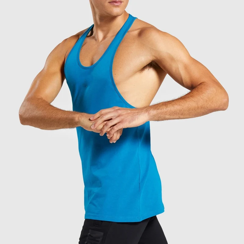 Tk112 Men's 100 Cotton Muscle Stringer Tank Tops With Your Logo Buy